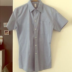 American Apparel Unisex short sleeve dress shirt